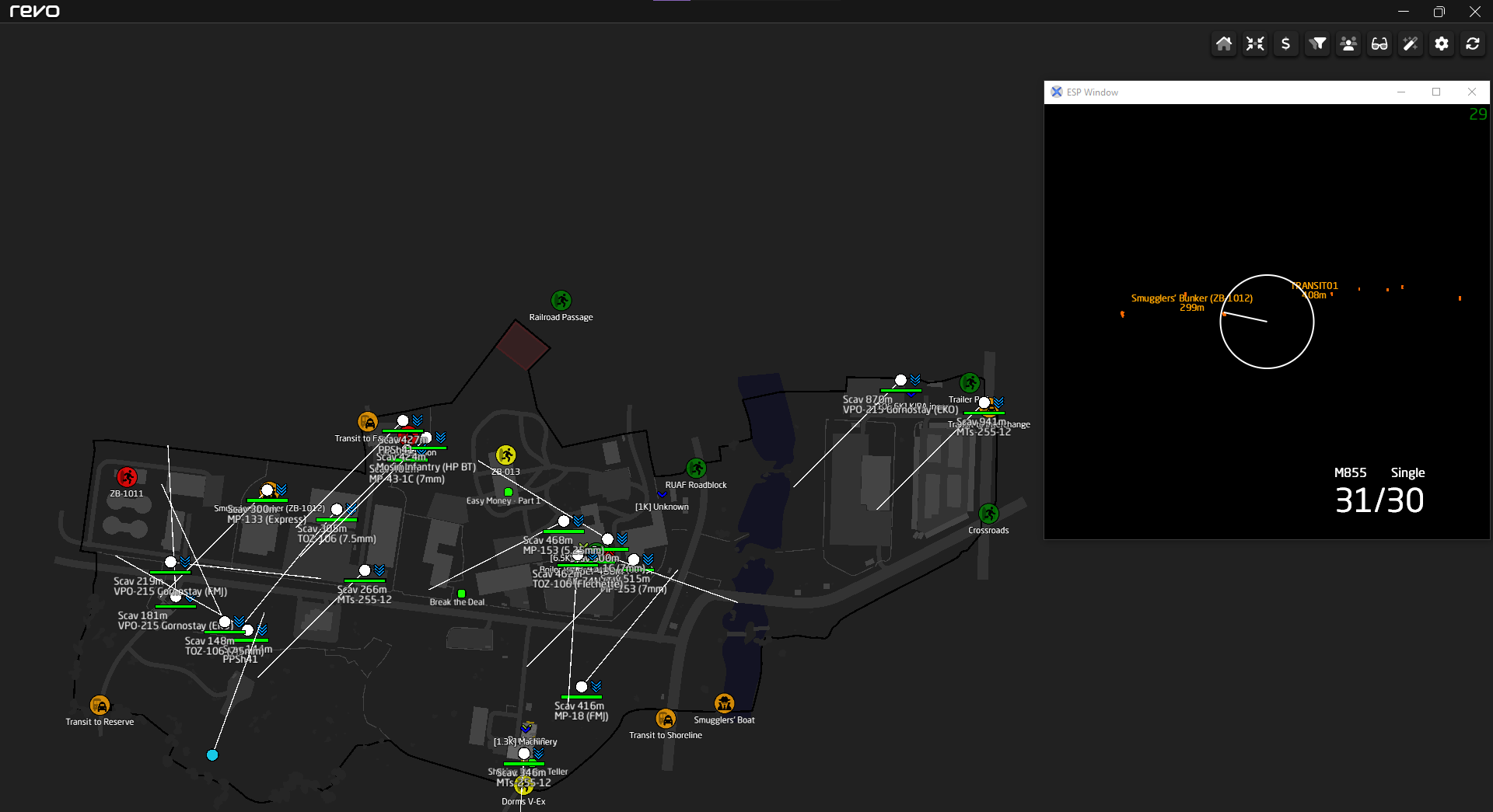 Revo EFT RADAR + Toolkit [DMA 2PC] preview 3