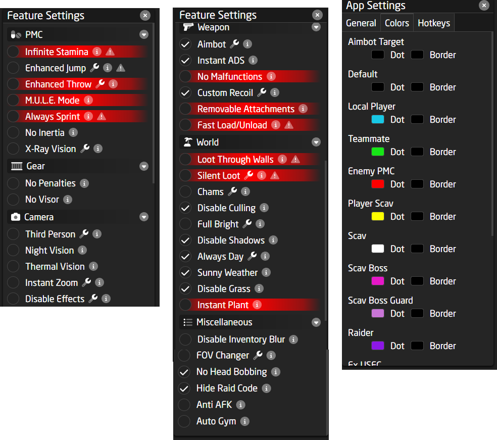 Revo EFT RADAR + Toolkit [DMA 2PC] preview 5